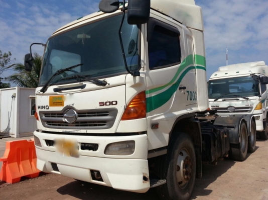 รถฮีโน่ 10 ล้อ หัวลาก 380 แรงม้า. ปี 52 - 53  (  มีขาย 10 หัว. )   สนใจติดต่อ 081 - 6079515