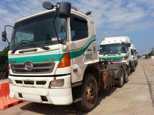 รถฮีโน่ 10 ล้อ หัวลาก 380 แรงม้า. ปี 52 - 53  (  มีขาย 10 หัว. )   สนใจติดต่อ 081 - 6079515