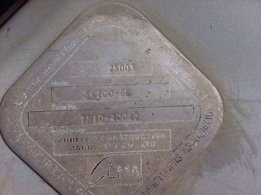 ขายเหมาแบ็คโฮ 2 รายการ Kobelco sk 200 mark 6 yn08 กับ sk 200 mark 6 yn10 ราคาเหมา 2,700,000 บาท ขายเหมาแบ็คโฮ 2 รายการ Kobelco sk 200 mark 6 yn08 กับ sk 200 mark 6 yn10 ราคาเหมา 2,700,000 บาท