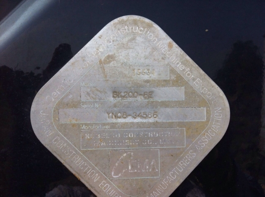 ขายเหมาแบ็คโฮ 2 รายการ Kobelco sk 200 mark 6 yn08 กับ sk 200 mark 6 yn10 ราคาเหมา 2,700,000 บาท ขายเหมาแบ็คโฮ 2 รายการ Kobelco sk 200 mark 6 yn08 กับ sk 200 mark 6 yn10 ราคาเหมา 2,700,000 บาท