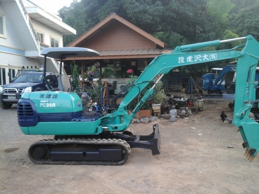 ขายรถขุด KOMATSU PC 35Rรุ่น8(FROM.JAPAN)เก่านอกแท้ญี่ปุ่นมีเอกสารแจ้งจำหน่ายอินวอยพร้อมจด ขายรถขุด KOMATSU PC 35Rรุ่น8(FROM.JAPAN)เก่านอกแท้ญี่ปุ่นมีเอกสารแจ้งจำหน่ายอินวอยพร้อมจด