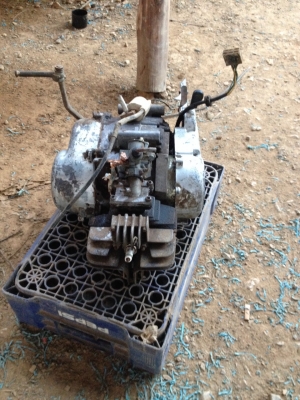 เครื่องยามาฮ่า ชิปปี้ เดิม ออโต้ สภาพพร้อมใช้งาน 95\% ราคาถูก