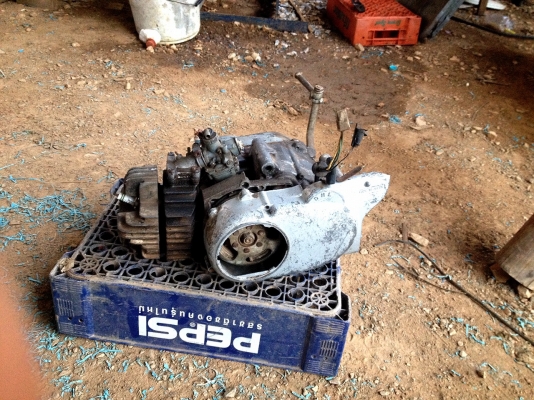 เครื่องยามาฮ่า ชิปปี้ เดิม ออโต้ สภาพพร้อมใช้งาน 95\% ราคาถูก