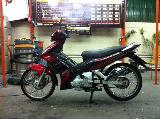 ขออนุญาติขาย Yamaha Spark135RR ปี51 ดำแดง โอนให้ฟรีครับ