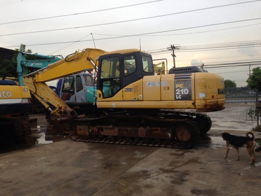 KOMATSU  PC210LC(เท่ากับ200-7) รถนำเข้าจากญี่ปุ่น เชคนอก พร้อมลุยงาน+อินวอย ราคา 2,400,000 บาท
