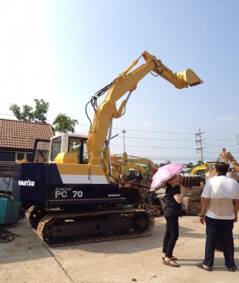 PC70-6 รถเก่านำเข้าจากญี่ปุ่น +ใบอินวอย  พร้อมใช้งาน ราคาน่ารัก 790,000