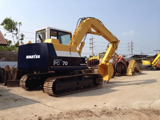 PC70-6 รถเก่านำเข้าจากญี่ปุ่น +ใบอินวอย พร้อมใช้งาน ราคาน่ารัก 790,000 PC70-6 รถเก่านำเข้าจากญี่ปุ่น +ใบอินวอย พร้อมใช้งาน ราคาน่ารัก 790,000