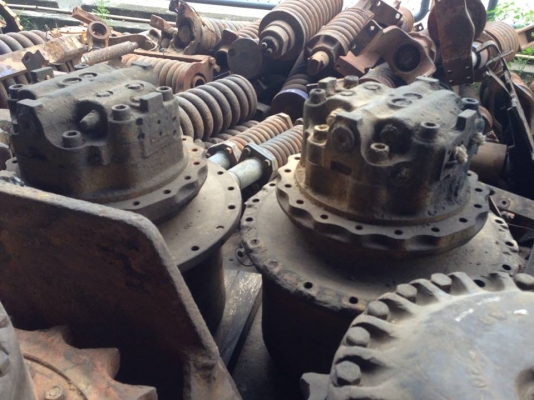 อะไหล่  ตัวเดิน มอเตอร์ตัวเดิน  รถแบคโฮ