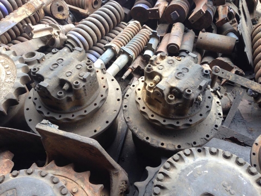 อะไหล่  ตัวเดิน มอเตอร์ตัวเดิน  รถแบคโฮ