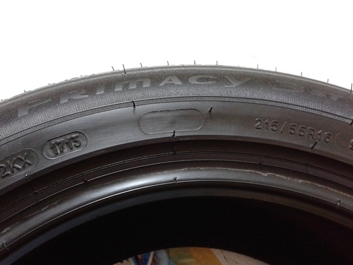 ยาง,215-55-16 Michelin Primacy 3st สภาพสวยปี13สี่เส้น 5,000 ยาง,215-55-16 Michelin Primacy 3st สภาพสวยปี13สี่เส้น 5,000