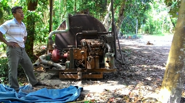 เครื่องสูบน้ำ พร้อมปั้มและแท็งครบชุด