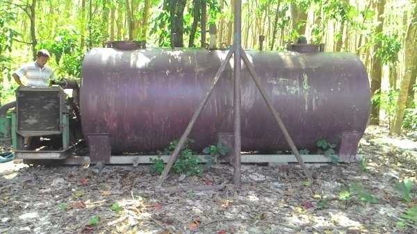 เครื่องสูบน้ำ พร้อมปั้มและแท็งครบชุด