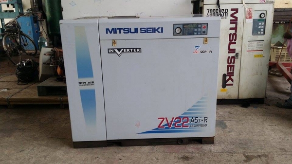 ปั๊มลมสกรู เก่าญี่ปุ่น MITSUI SEIKI ขนาด 30 แรง สภาพสวย พร้อมใช้งาน ปั๊มลมสกรู เก่าญี่ปุ่น MITSUI SEIKI ขนาด 30 แรง สภาพสวย พร้อมใช้งาน