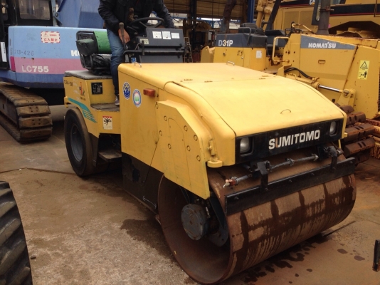 รถบดสั่นสะเทือน 4 ตัน SUMITOMO ปี 2000 สภาพสวย