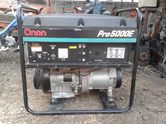 ขายเครื่องปั่นไฟยี่ห้อ onan ไดร์ 4 kv