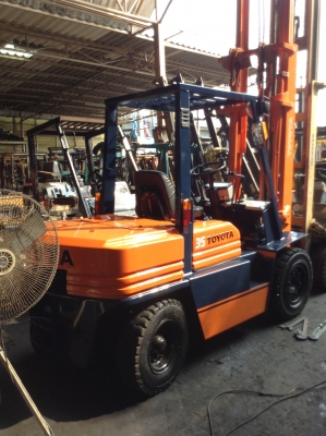 +++ ขายโฟล์คลิฟท์  TOYOTA 5FD35  ขนาด 3.5  ตัน  เครื่องยนต์ดีเซล  เสา  4  เมตร  เกียร์ออโตเมติค  งา 1,070  มม.  ยางตัน  รถสภาพดี  พร้อมใช้ครับ +++