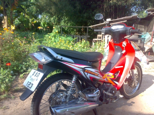 เวฟ 125 R ปี 50 ดิส หน้าหลัง