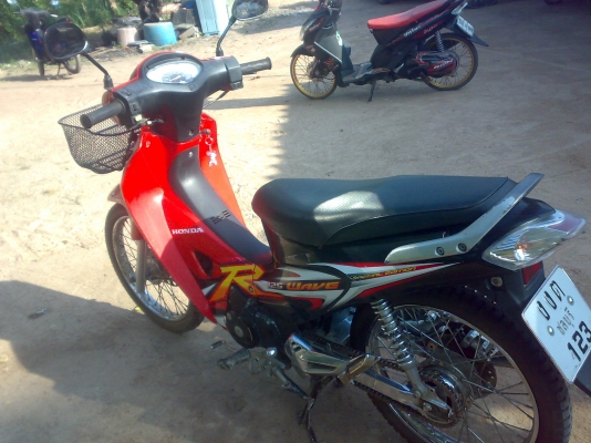 เวฟ 125 R ปี 50 ดิส หน้าหลัง