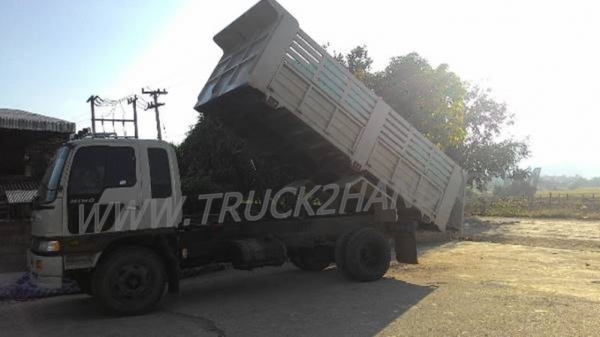 รถบรรทุก 6 ล้อดัมพ์ HINO รุ่น FF3H  195 แรงม้า