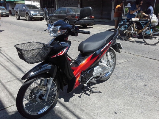 Wave 110i ปี 57 สตาร์ทมือ สีแดง ดำ สวยกริ๊บๆ พอๆป้ายแดง เอกสารจำนำครบ โอนไม่ได้