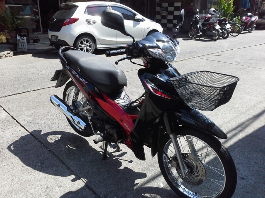 Wave 110i ปี 57 สตาร์ทมือ สีแดง ดำ สวยกริ๊บๆ พอๆป้ายแดง เอกสารจำนำครบ โอนไม่ได้