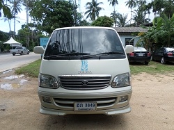 รถตู้ 7 ที่นั่ง รุ่น Toyota Hiace Super Custom ปี 2004