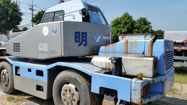 TADANO TR100M-1 ถึงเมืองไทยแล้วครับ*ฟรีจดทะเบียน*จัดไฟแน็นท์ให้