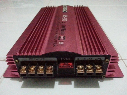 แอมป์ 2 แชลแนล อคูสติก