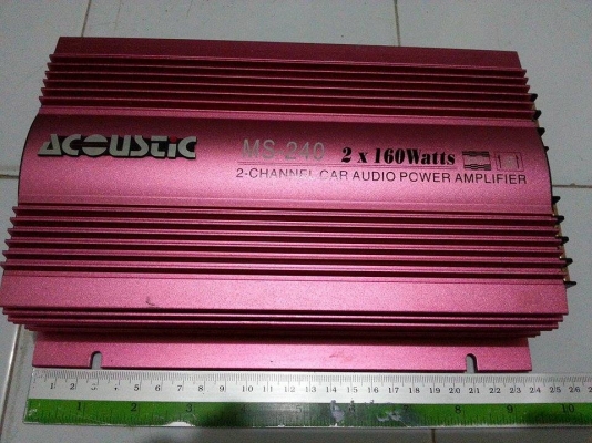 แอมป์ 2 แชลแนล อคูสติก