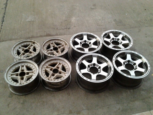 ขายล้อ 15*7.5 off25 6รู สภาพสวย เดิมยังไม่เคยทำสี