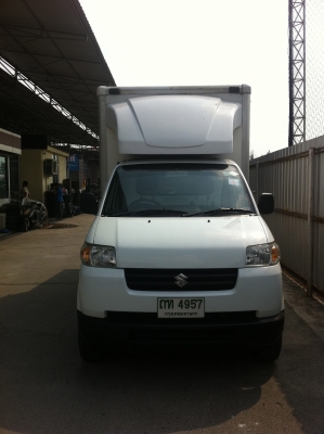 ขายดาวน์ suzuki carry ตู้หลังทำเป็นร้านค้าเปิดได้สามด้าน