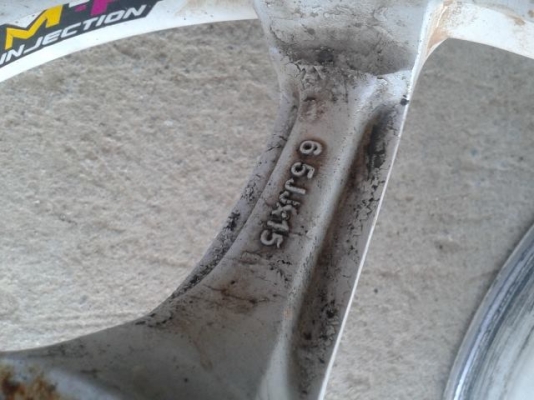 ล้อแม็กขอบ15" 4รู-100 ส่งได้ทั่วไทย