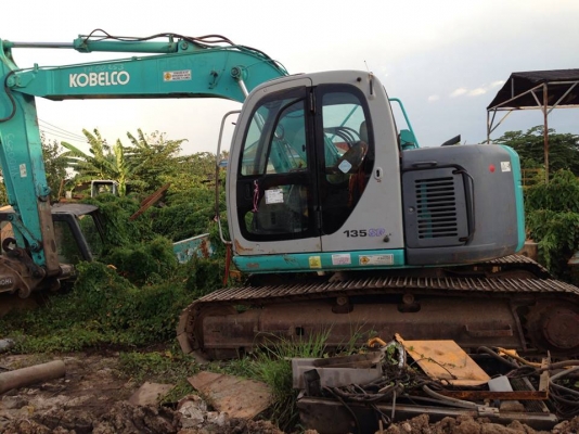 Kobelco SK 135 รถเก่านำเข้าจากญี่ปุ่น (มีใบอินวอย) ราคา 1,400,000 พร้อมลุยงาน Kobelco SK 135 รถเก่านำเข้าจากญี่ปุ่น (มีใบอินวอย) ราคา 1,400,000 พร้อมลุยงาน