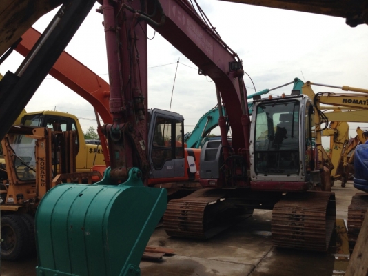 KOBELCO 135 มาร์ค6 รถเก่าญี่ปุ่นยังไม่เคยใช้งานในไทย  มีลายหัวเจาะ สภาพพร้อมลุยงาน