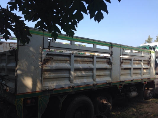 ขายรถบรรทุก 12 ล้อคอกติดก๊าซ CNG ISUZU GIGA 360 แรงม้า คัสซี CXG50X2 เครื่อง 6WA1-120737 ราคา 900000