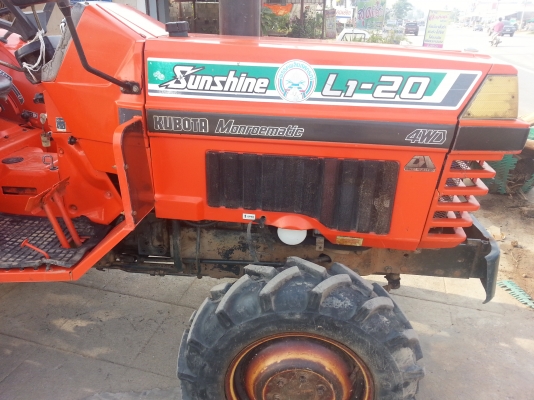 ขายคูโบต้า L1-20 4 WD 2 เพลา พร้อมโรตารี่ รถสวยพร้อมใช้งาน