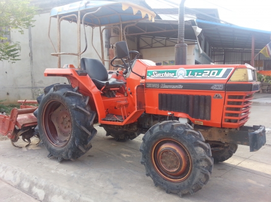 ขายคูโบต้า L1-20 4 WD 2 เพลา พร้อมโรตารี่ รถสวยพร้อมใช้งาน