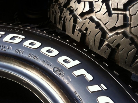ขายยาง BF Goodrich All-terrain 265 70 r16 ปี13 ตุ่มหน้ายางอยู่ครบ