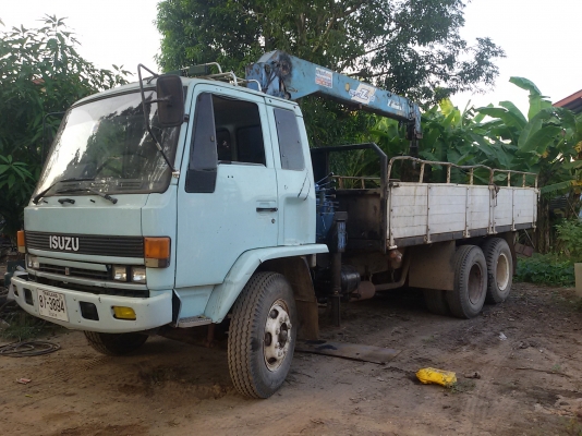 ขายรถ ISUZU ROCKY FVZ12MY เครื่อง 6BG1 175 แรงม้า เครน TADANO 3.5 ตัน