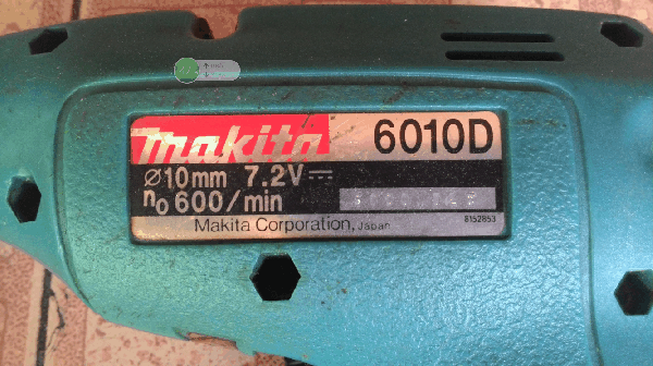 ขายสว่านไร้สาย Makita 6010D 7.2VDC.
