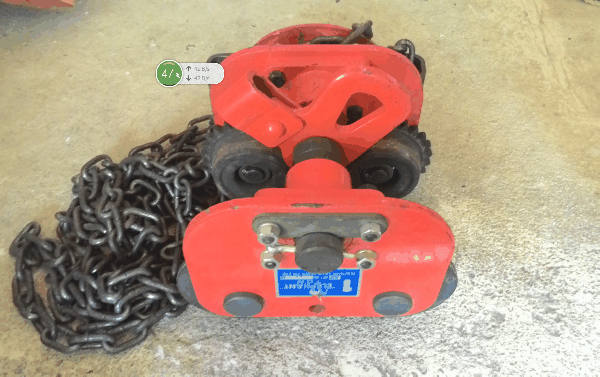 ขายรอกค้างคาว ELEFHANT 1TON. สำหรับวิ่งบนเหล็ก Made in japan.