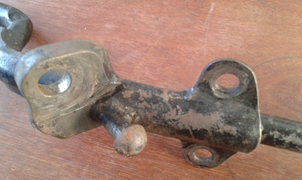 ขายเหล็กพักเท้าหน้า C92,C95