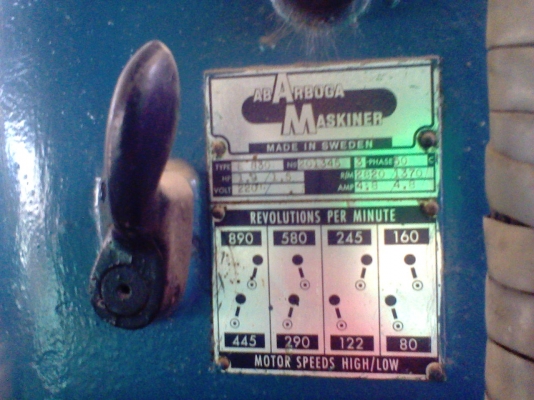 แท่นสว่านขนาดใหญ่สวีเดน