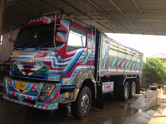 ขาย 10 ล้อดั๊มพ์ 2 เพลา  ISUZU FXZ 360 แรงม้า ปี 2013