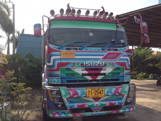 ขาย 10 ล้อดั๊มพ์ 2 เพลา  ISUZU FXZ 360 แรงม้า ปี 2013