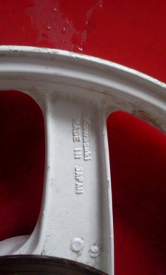 ขายล้อหลังKR ขอบ18. 1วง Made In Japan พร้อมใช้