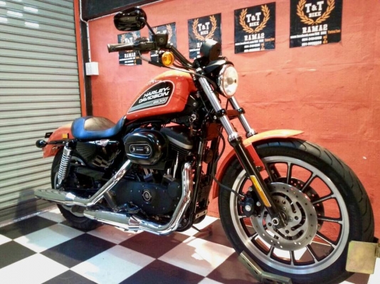 T&amp;T BIKE RAMA2สวยที่สุดถูกที่สุด 279000฿ HD 883 ปี2009เอกสาร อินวอย สรรพสามิต สีเดิมลายเดิมกริป