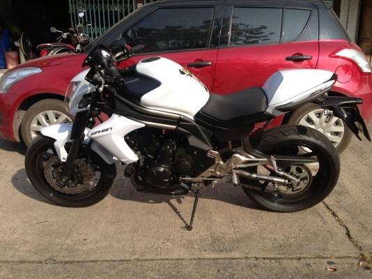 ธารนนทบุรี//ขาย kawasaki er-6n ปี2011 สภาพนางฟ้า รถวิ่งมา 14,xxx กิโลไมค์แท้ เครื่องสมบูรณ์ ระบบไฟสมบูรณ์ทุกจุด ราคา 199,000 บาท ทะเบียนแท้