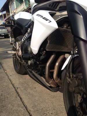 ธารนนทบุรี//ขาย kawasaki er-6n ปี2011 สภาพนางฟ้า รถวิ่งมา 14,xxx กิโลไมค์แท้ เครื่องสมบูรณ์ ระบบไฟสมบูรณ์ทุกจุด ราคา 199,000 บาท ทะเบียนแท้