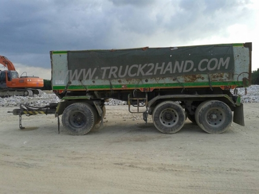 รถบรรทุก แม่-ลูก 18 ล้อ ยี่ห้อ ISUZU ปีจดทะเบียน 2547